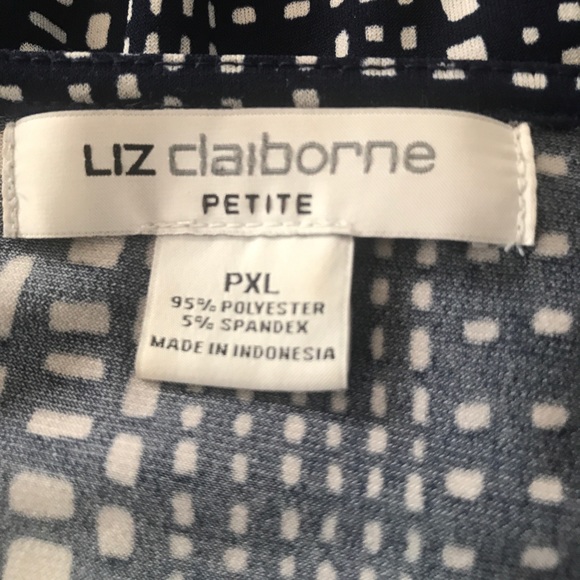 Liz Claiborne PXL Blouse - Picture 3 of 3